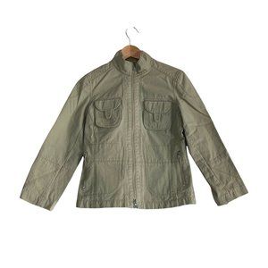 Margaret O'Leary Full Zip Anorak Utility Style Jacket Full Zip Size Small - READ